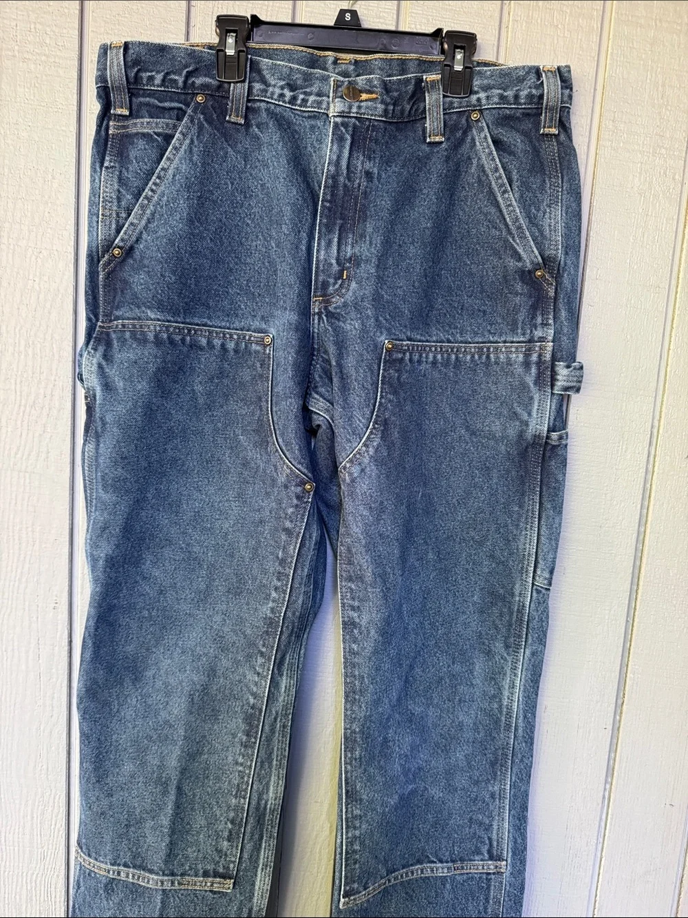 Men’s Carhartt  Double Pocket Denim Jean Size 36
